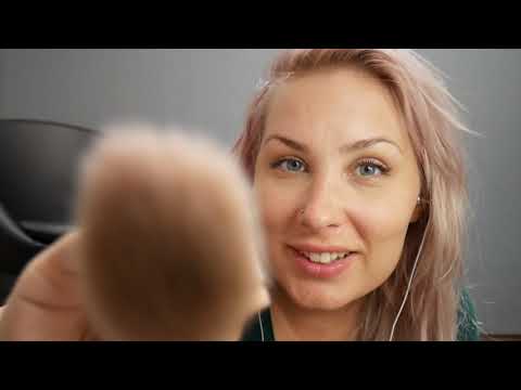 ASMR SUOMI - FACE BRUSHING