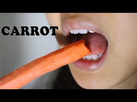 ASMR Eating Carrot Sound | Crunchy Chewing Sounds