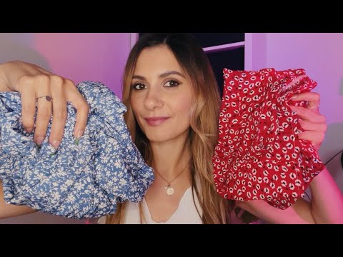 ASMR Try on Haul | Fabric Scratching
