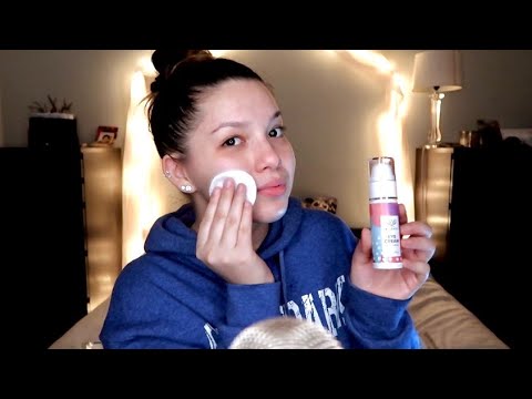 ASMR - Get Unready With Me | My Skincare Routine
