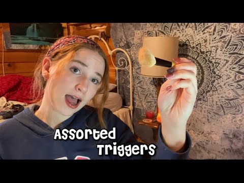 ASMR/ Assorted Triggers - Mouth Sounds, Brushing + more 🤍 COLLAB W ASMR BY SHILYNN 😁