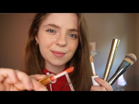 ASMR Older Sister Does Your Makeup For School 💄 Fast & Aggressive, tingly layered sounds, roleplay