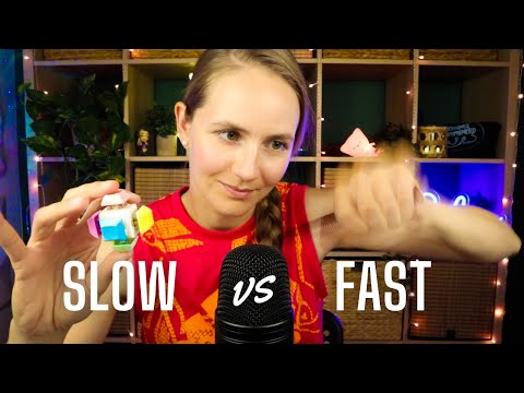 Slow ASMR vs Fast ASMR | Which Makes You Tingle More?