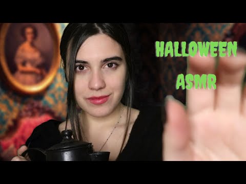 ROLEPLAY ASMR | Dama misteriosa ti accoglie nella sua casa: Halloween asmr