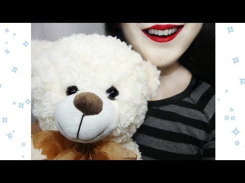 ASMR Friend Roleplay  - Teddy Bear/Whisper ~ 3DIO BINAURAL ✨