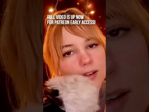 Super close whispers & I'm sleepy ASMR preview - EARLY ACCESS LINK IN COMMENTS
