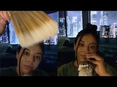 asmr | relaxing triggers (personal attention, mouth sounds, shaving cream)
