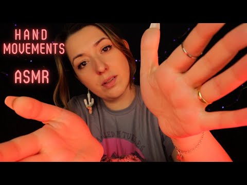 ASMR | Touching Your Face | Hand Movements | "Shhh" "It's Okay" Positive Affirmations for Relaxing