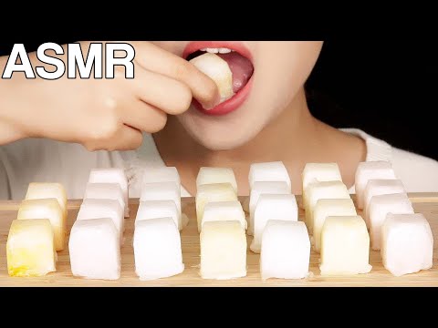 ASMR Frozen Konjac Jelly ❄️ ICE Eating Sounds Mukbang 얼린곤약젤리 먹방