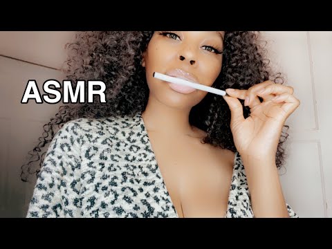 ASMR | Juicy Pen 🖊 Noms W/Mouth Sounds ￼