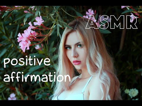 [Simple ASMR] close wispering ♥ positive affirmations ♥ no-talking triggers