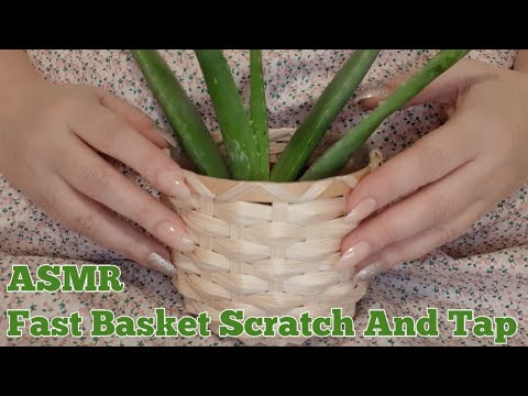 ASMR Fast Basket Tapping And Scratching(No Talking)