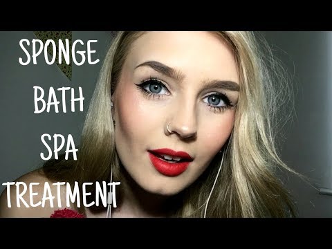 ASMR | Sponge Bath Spa Treatment Roleplay For Relaxation