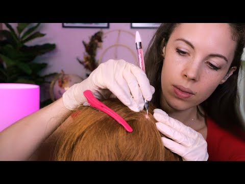 ASMR Scalp Check and Treatment (With Strange Results)