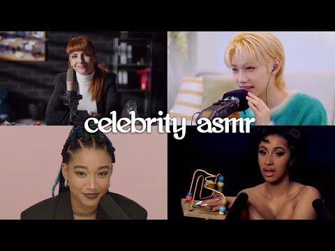 my favorite celebrity asmr | most relaxing moments, no loud noises