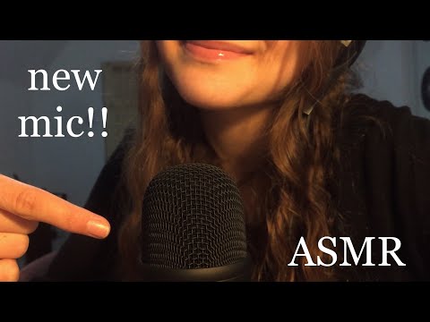 ASMR- NEW MIC!? Fifine k678 review