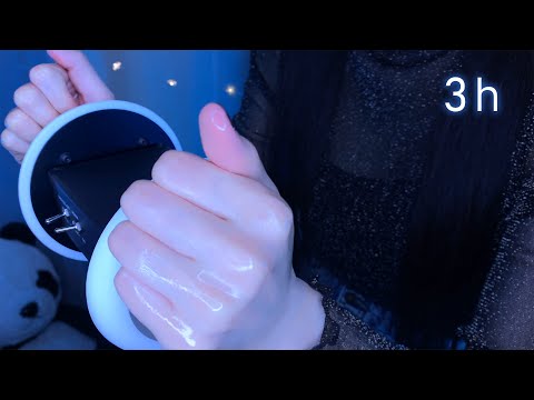 ASMR Most Tingly Oil Ear Massage Collection for Deep Sleep (No Talking) 😴 3Hr / 耳マッサージ