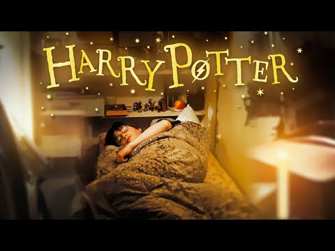 The Cupboard under the Stairs [ASMR] Harry Potter Philosopher's Stone Ambience✨ Muffled House sounds