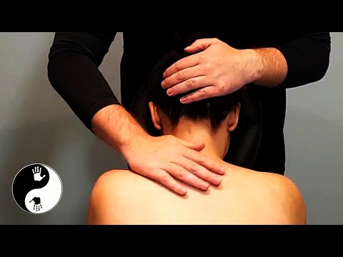 ASMR Soothing Seated Neck & Shoulder Massage to Hypnotise You to Sleep [No Talking][no Music]