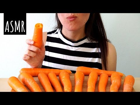 ASMR Eating Sounds: Crunchy Carrots (No Talking)