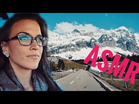 ASMR Gina Carla 🏔 Driving and Showing Switzerland! Swiss Alps! Relaxing Car Sounds!