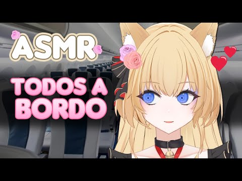 Hoy seré TU AZAFATA PRIVADA💗 Roleplay ASMR, Susurros suaves con Música de Ambiente [ESPAÑOL]