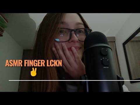 ASMR | Finger Licking ~ TINGLES INTENSOS