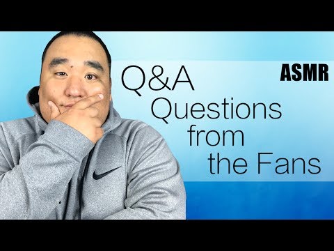 [ASMR] Q&A - Questions from the Fans | MattyTingles