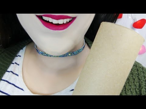 ASMR Kissing & Gentle Blowing Sounds! (Paper Towel Roll)💨🌬💋