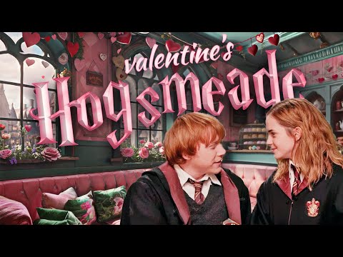 💕Hogsmeade Valentine's 🧁☕️ Madam Puddifoot's Tea Shop ⋆ Harry Potter inspired Ambience & Soft music