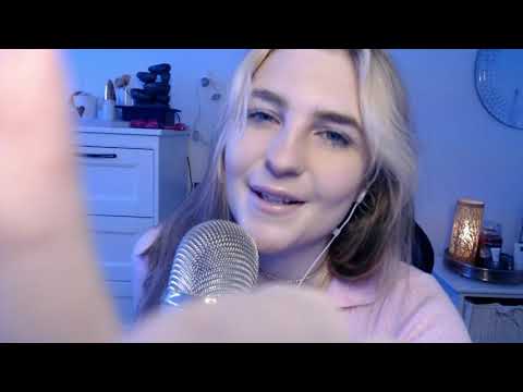 ASMR CLOSE UP WHISPER  PERSONAL ATTENTION & HAND MOVEMENTS