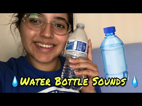 ASMR Plastic Water Bottle Sounds! (Crinkling, Tapping, & More)
