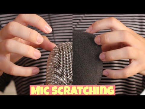 ASMR // MIC scratching ( with + without windshield)