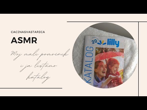 Asmr - Listamo Lilly katalog za mesec oktobar 🍁 + mini haul na kraju 💙