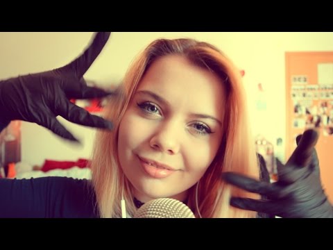 Hand movements and gloves🤗| ASMR