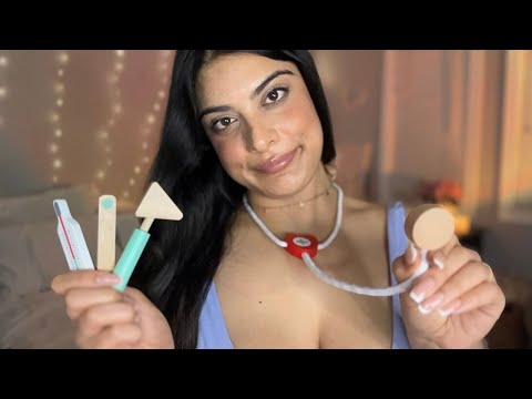 ASMR Wooden Doctor Roleplay ✨🩺 (lots of personal attention)