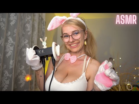 ASMR Easter Bunny Cleans😋 Your Ears 🐰💕 | Stardust ASMR
