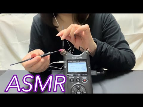 【ASMR】耳の中が心地良くて1度聞いたらクセになること間違い無しの気持ちがいい耳かき音🤗Earpick that is comfortable and addictive in the ear✨️