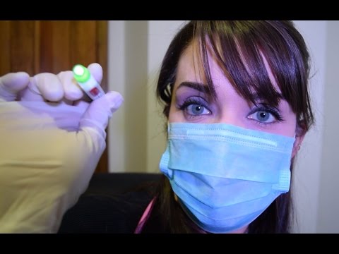 ASMR Ears, Nose, Throat - Latex Gloves, Face Touching, Ear Cleaning