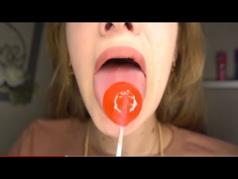 ASMR | Lollipop licking & Sucking 👅🍭😍VERY TINGLY (MUST WATCH)