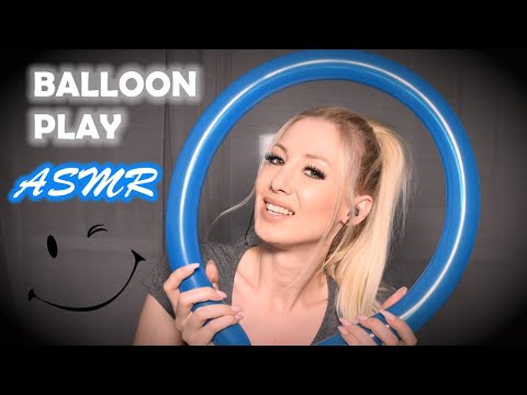 ∼ ASMR ∼ BALLOON PLAY - Confetti, Blowing up, Tapping, Scratching, Popping 🎈
