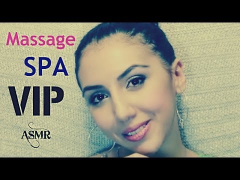 ASMR Whisper & ASMR Role Play MASSAGE Binaural  SPA