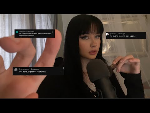 ASMR doing my subscribers favourite triggers!! (1,000 sub special)