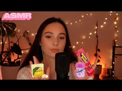 ASMR MOUTHSOUNDS 👄 GUM CHEWING 🫧🍬