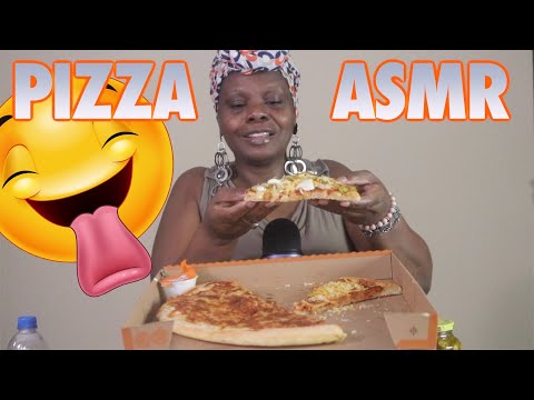 Finding Peace In The Middle Of CHAOS , Pizza ASMR Eating sounds