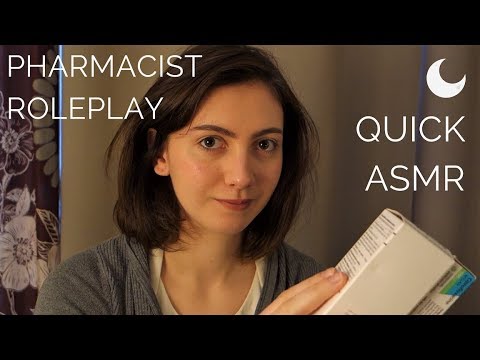 ASMR - Pharmacist Roleplay - Quick drop-by at the pharmacy