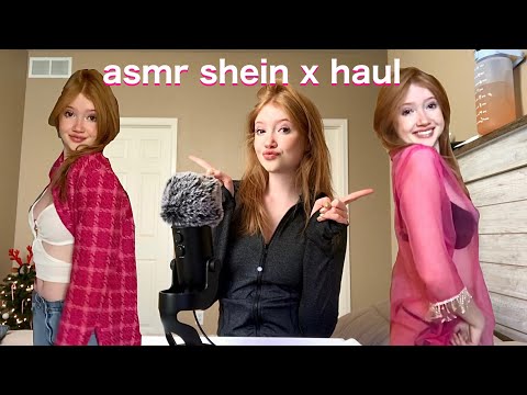 asmr SHEIN X try on haul *discover *design *empower
