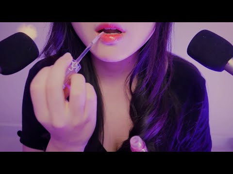ASMR tapping and mouth sounds ,Binaural Sleep Treatment