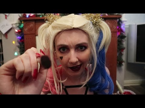 Harley Does Your Christmas Make-Up (ASMR)