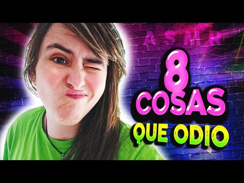 TAG 8 cosas (CONFESABLES) que odio 🙊► ASMR Español | Zeiko ASMR
